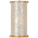 Sommers Bend 1 Light 7 inch Capiz Shell Gold Wall Sconce Wall Light