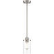 Beverlly 1 Light 4.5 inch Brushed Nickel Pendant Ceiling Light