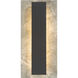 Avenelle LED 13.75 inch Sand Coal Black Outdoor Wall Sconce