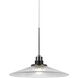 Signature LED 10 inch Brushed Steel And Oil Rubbed Bronze Pendant Ceiling Light, Uni Pack