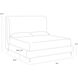 Tierra Bergen Taupe Bed, King