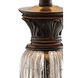 Tempe 31.25 inch 150 watt Bronze with Silver Mercury Table Lamp Portable Light