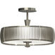Night Moves LED 15 inch Pewter Semi Flush Ceiling Light