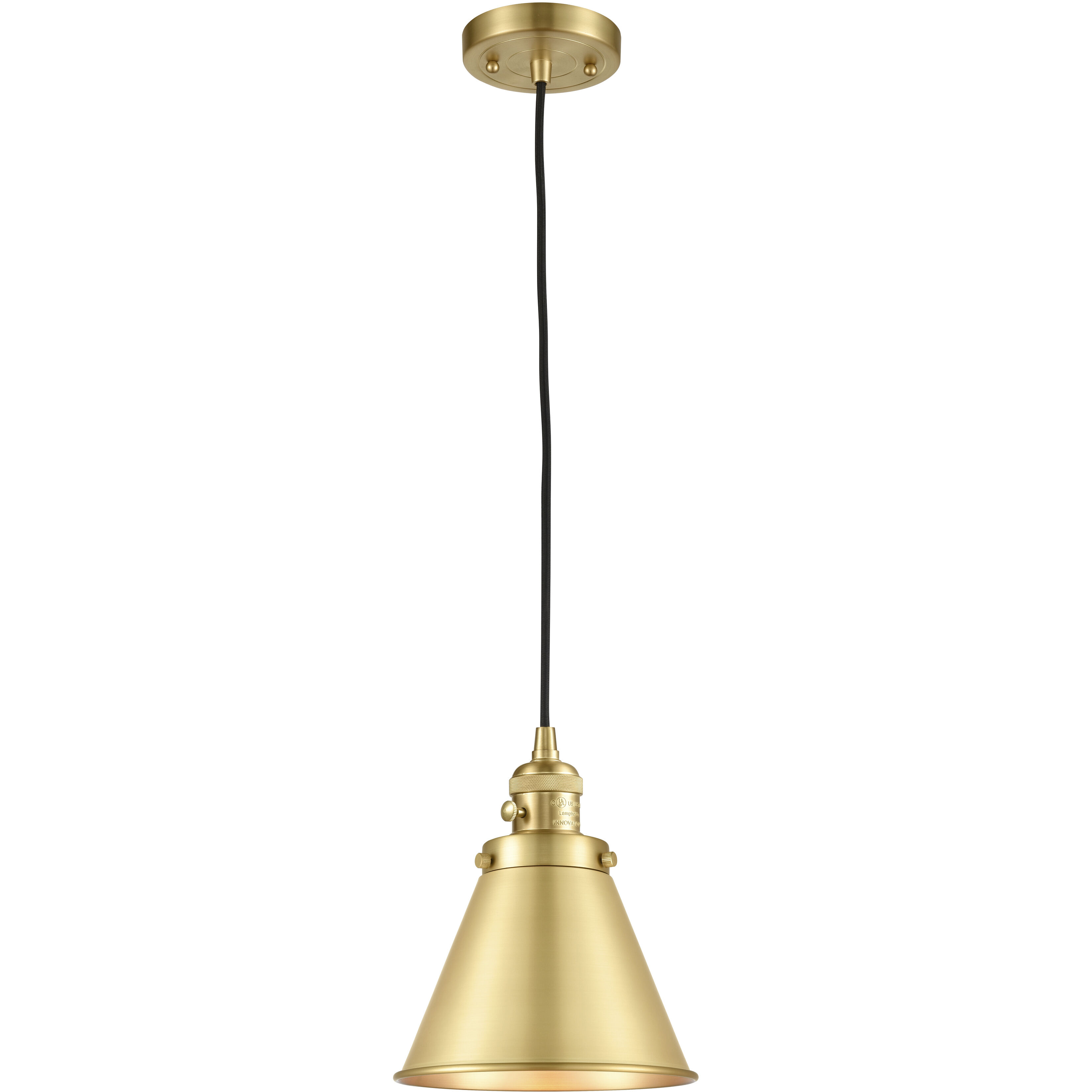 Franklin Restoration Appalachian 1 Light 8.00 inch Mini Pendant