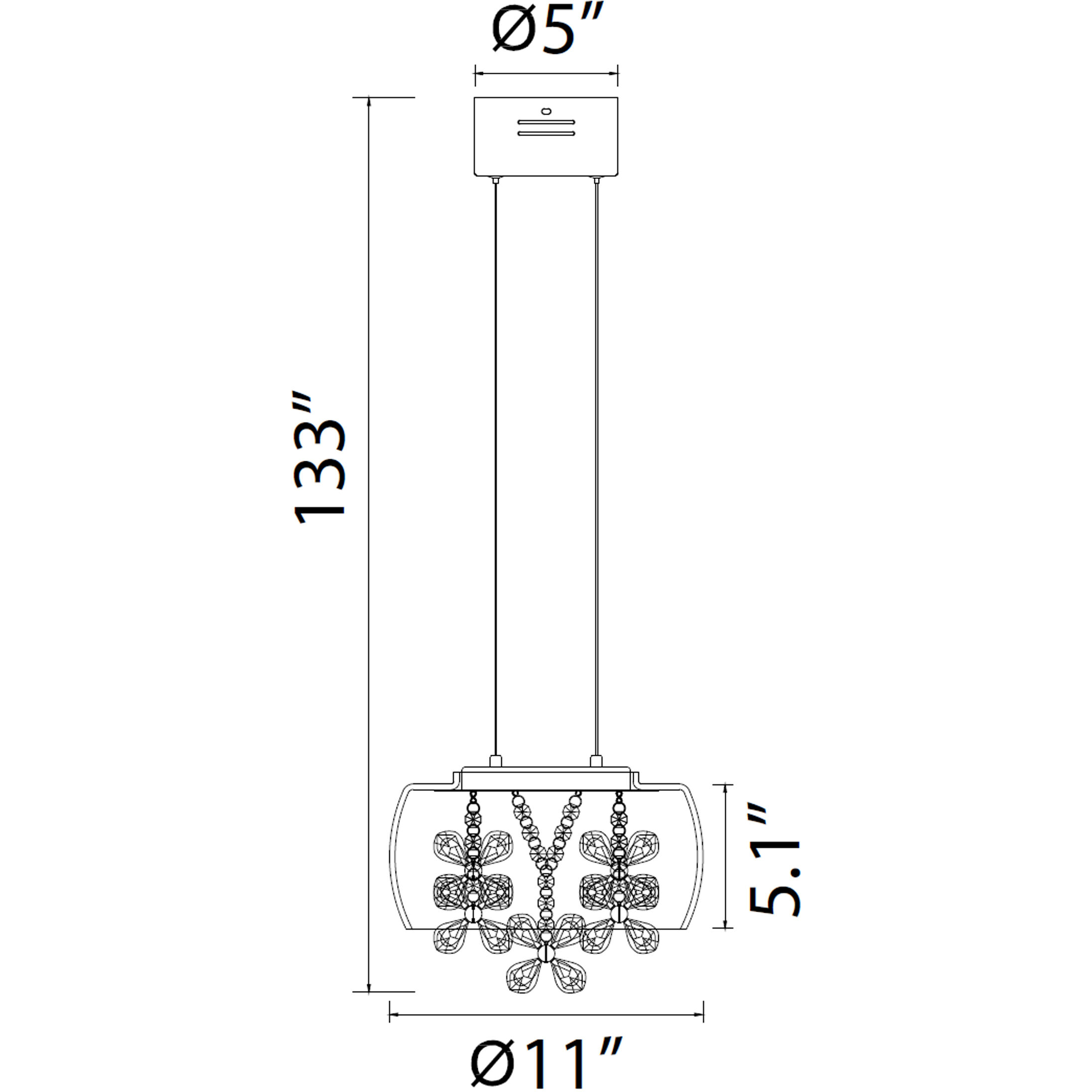 Destiny 4 Light 11 inch Aged Brass Mini Pendant Ceiling Light