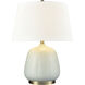 Bayview 22.5 inch 9 watt Light Green Glazed Table Lamp Portable Light