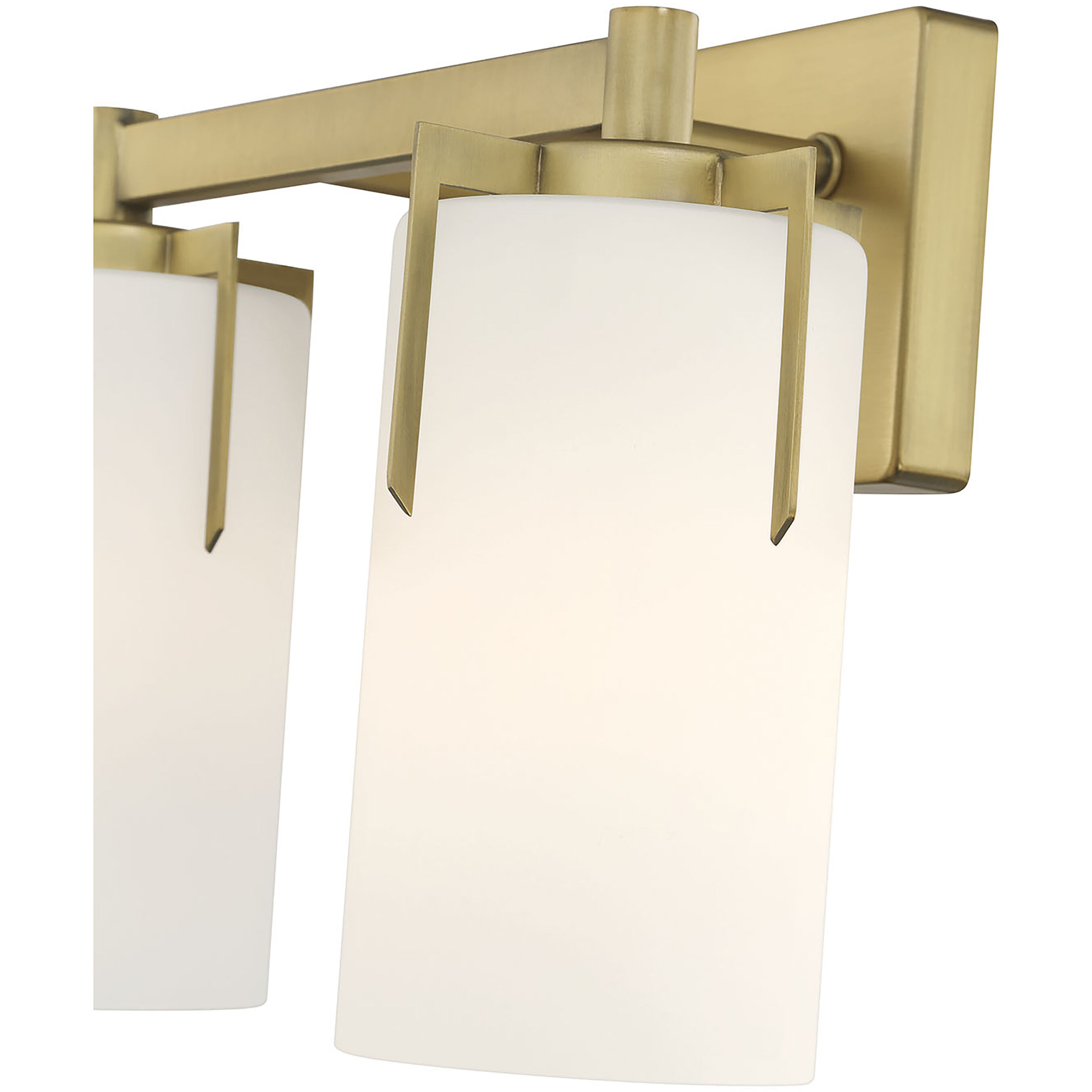 Froselle 2 Light 13.25 inch Vintage Brass Bathroom Vanity Light Wall Light