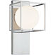 Squircle Wall Sconce Wall Light in Chrome