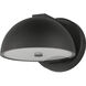 Cauldron LED 7 inch Black Outdoor Wall Mount