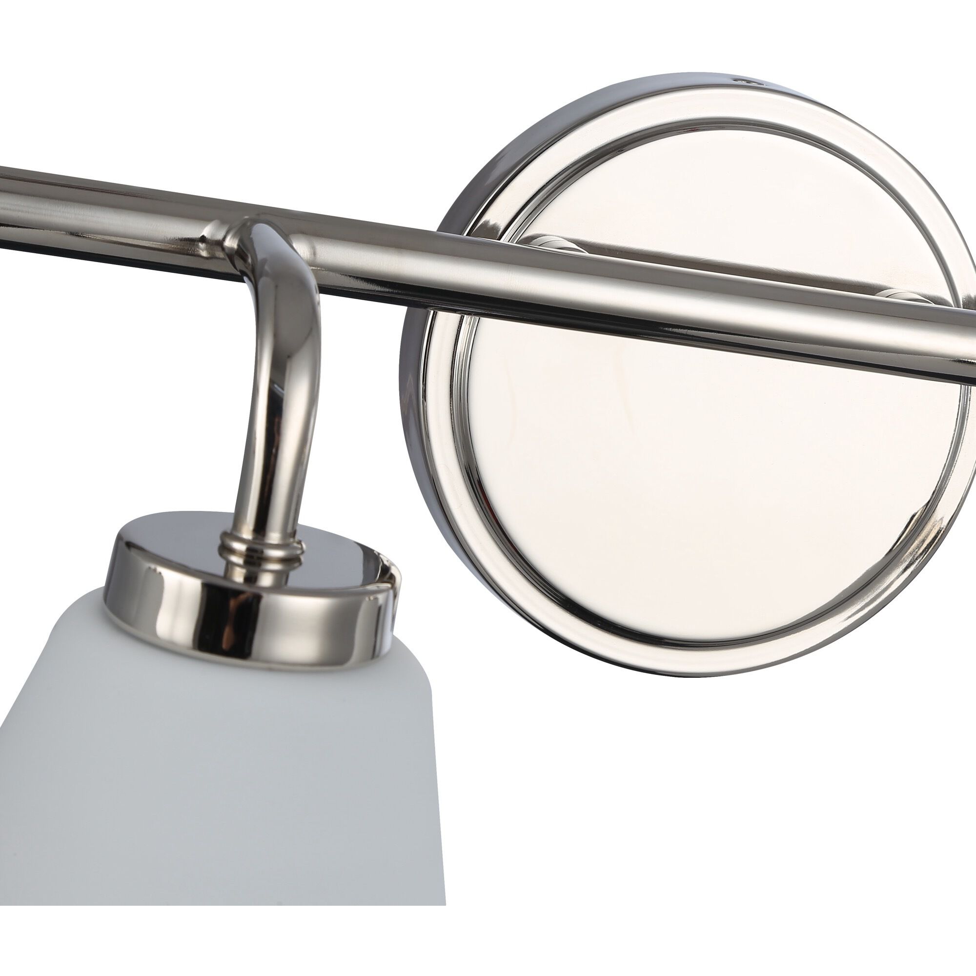 Zoey 4 Light 30.25 inch Polished Nickel Bathroom Vanity Wall Light
