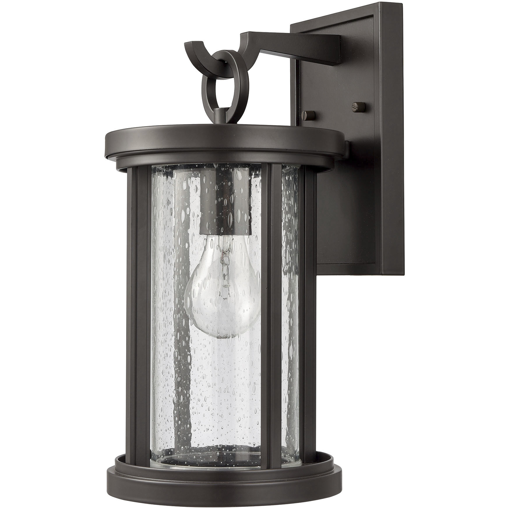 Brison 1 Light 14 inch Oil Rubbed Bronze Outdoor Wall Sconce