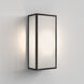 Messina 1 Light 13.78 inch Textured Black Exterior Wall Light