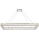 Monroe 1 Light 50 inch Chrome Pendant Ceiling Light