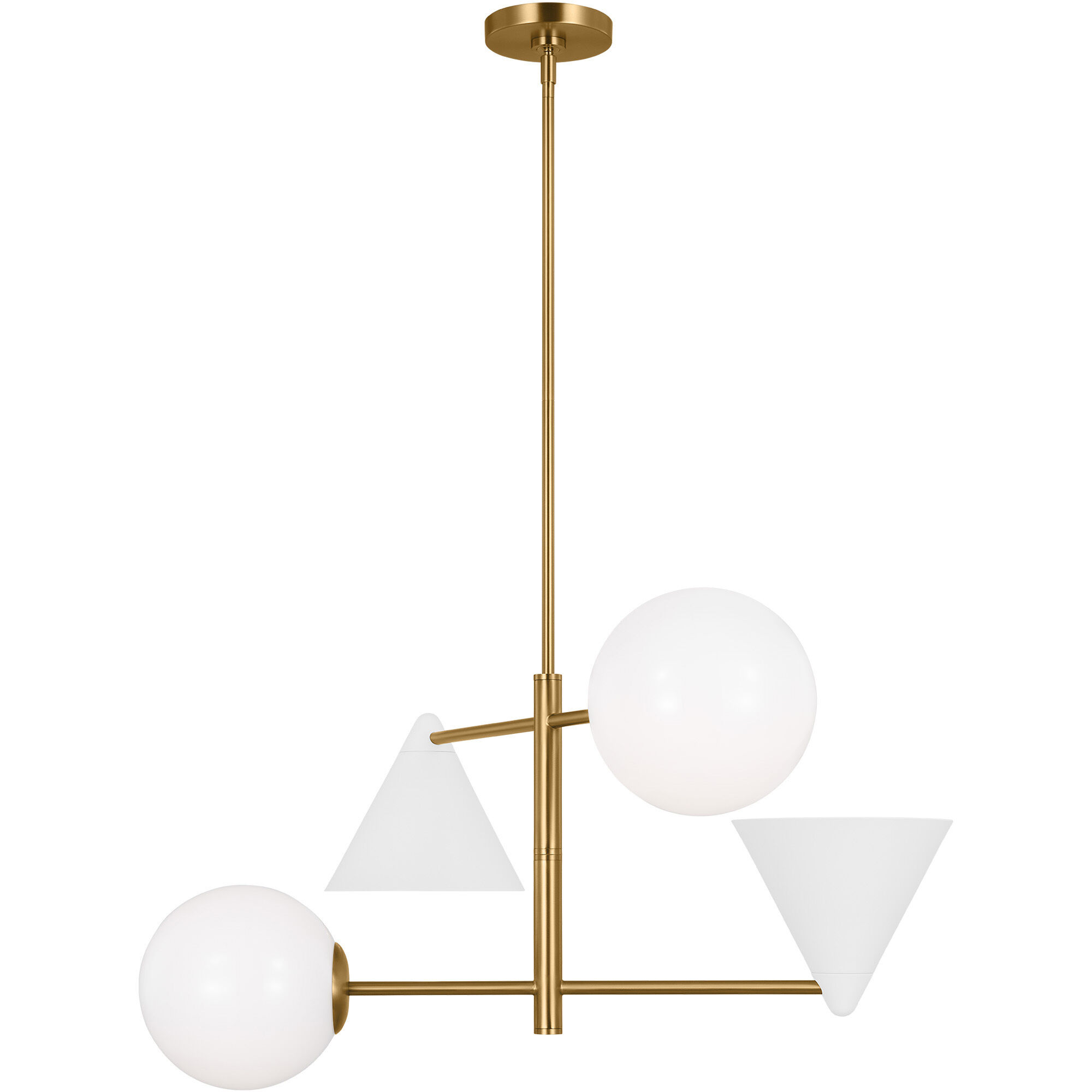 AERIN Cosmo 4 Light 28.00 inch Chandelier