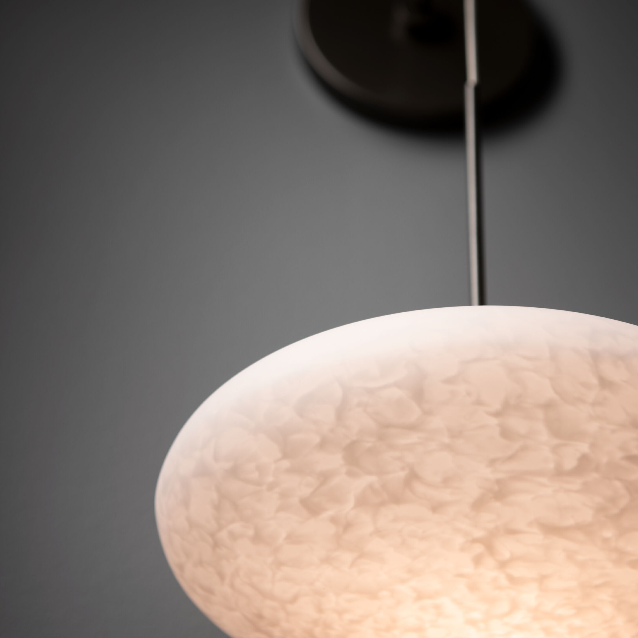 Clouds Sconce Wall Light in Dark Smoke