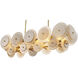 Hyde 12 Light 15.75 inch Vintage Brass Pendant Ceiling Light