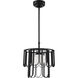 Melody 1 Light 15 inch Flat Black Pendant Ceiling Light