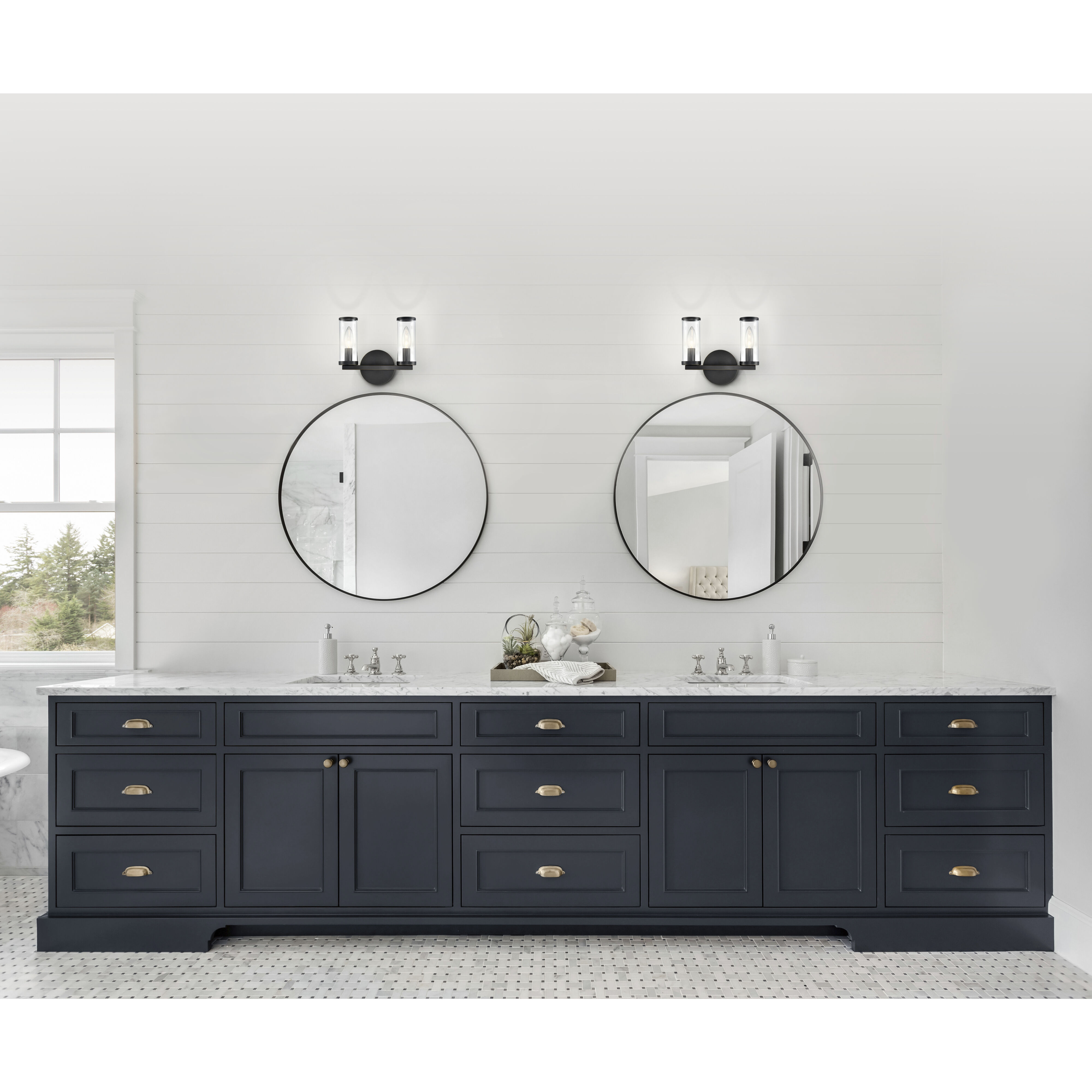 Revolve Wall/Vanity Light Wall Light in Urban Bronze