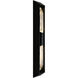 Petra LED 44 inch Sand Black Outdoor Wall Light