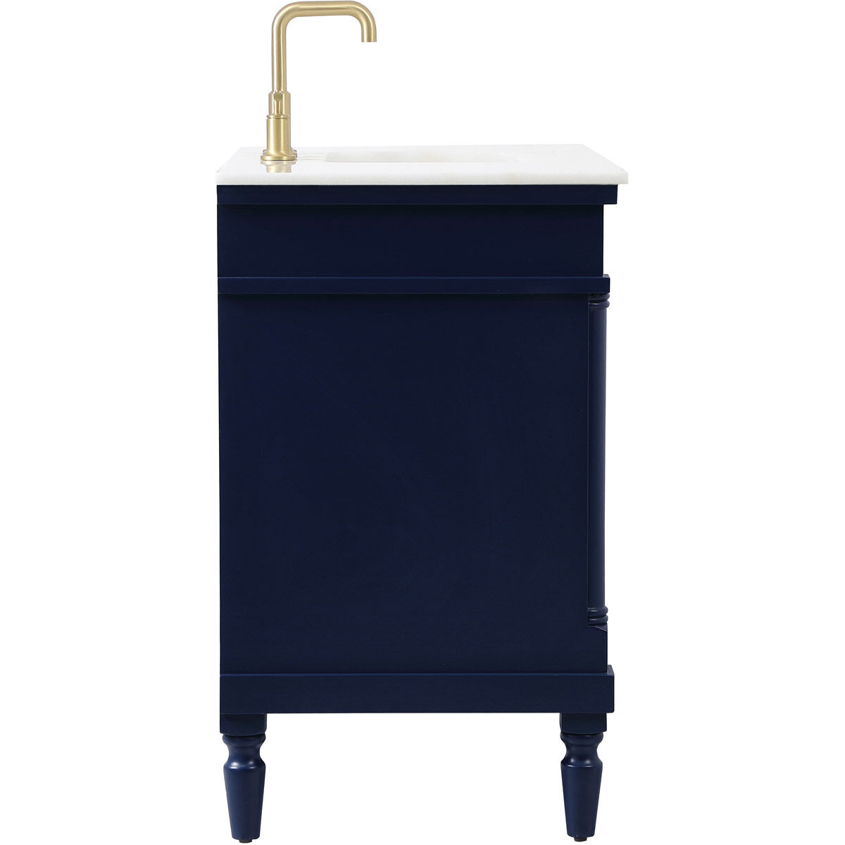 Lexington 42 X 21.5 X 35 inch Blue Vanity Sink Set