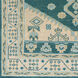 Milas 120 X 96 inch Teal Rug in 8 x 10, Rectangle
