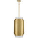 Beacon 3 Light 12 inch Burnished Brass Pendant Ceiling Light