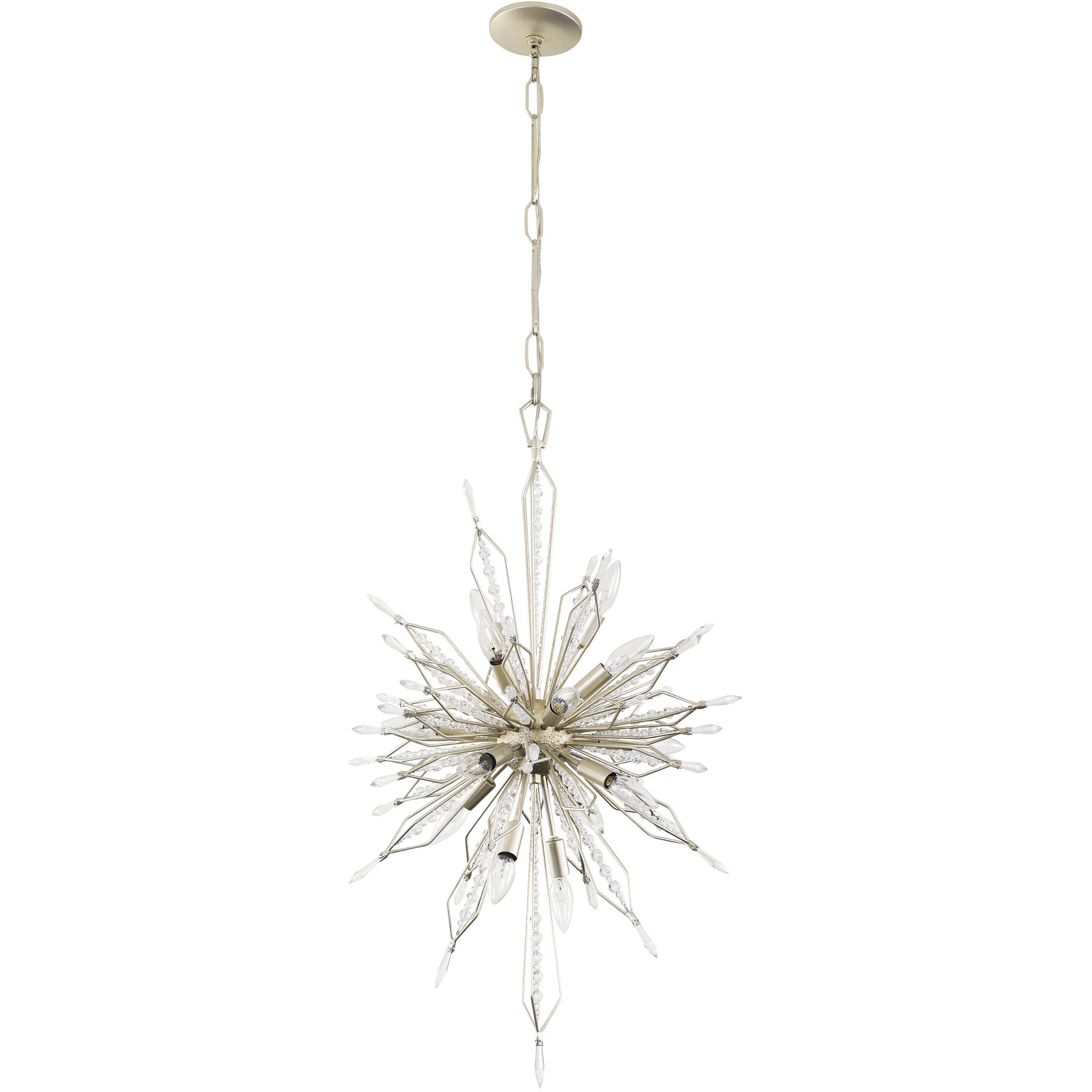 Orbital 16 Light 20 inch Gold Dust Pendant Ceiling Light