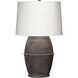 Antiquity 32 inch 150.00 watt Dark Grey Table Lamp Portable Light