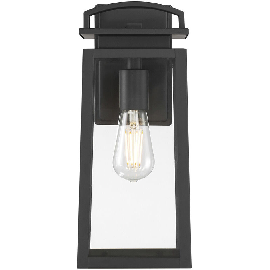 Kendrix 1 Light 14 inch Powder Coated Black Outdoor Wall Sconce