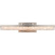 Minx LED 28.5 inch Brushed Nickel Bath Vanity & Wall Light in 29in.