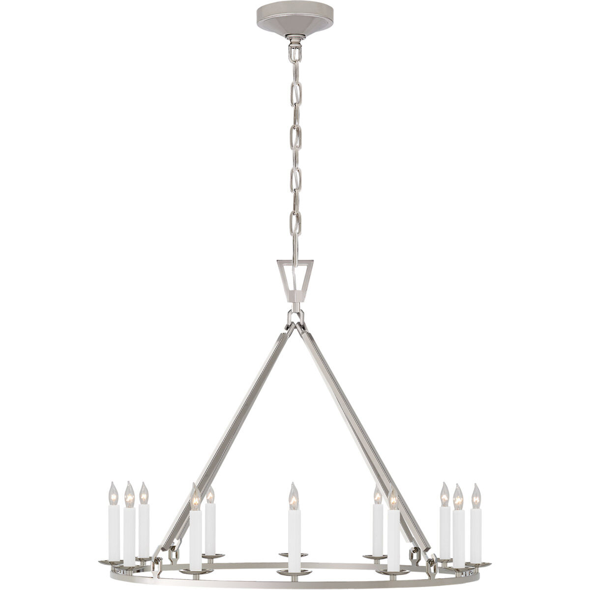 Chapman & Myers Darlana 12 Light 30.00 inch Chandelier