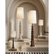Malayan 80 inch 75 watt Natural Floor Lamp Portable Light, Phyllis Morris Collection
