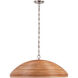 Suzanne Kasler Emerson LED 29.25 inch Polished Nickel Pendant Ceiling Light