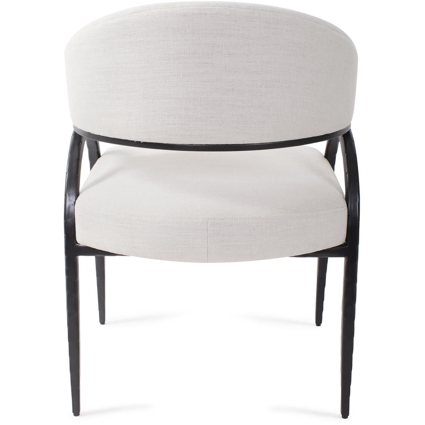 Dewitt Gray and Black Upholstered Side Chair