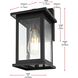 Ringgold 1 Light 12 inch Black Outdoor Wall Sconce