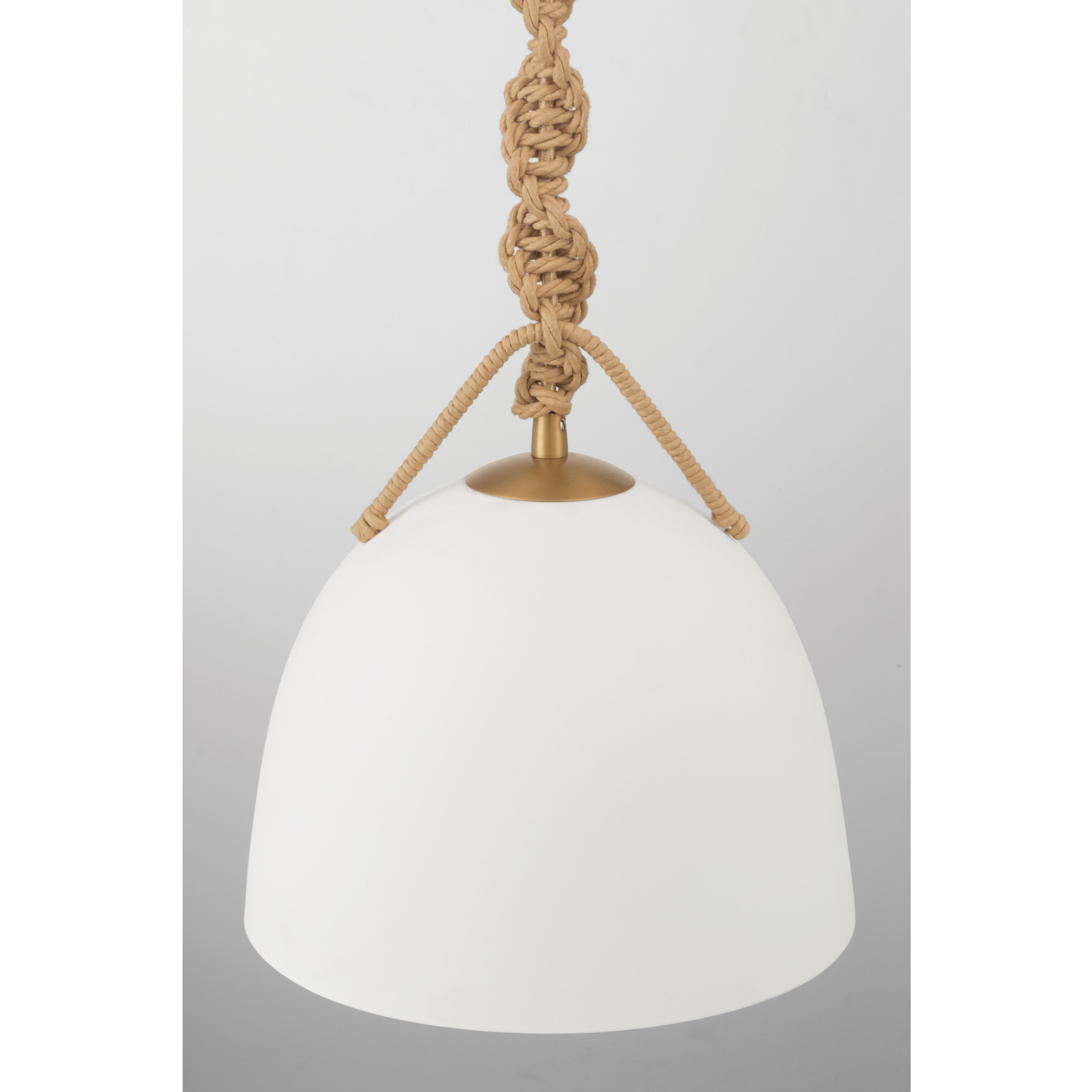Cordon 1 Light 10 inch Legacy Brass Mini Pendant Ceiling Light