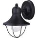 Madison 1 Light 6.5 inch Black Outdoor Lantern, Twin Pack