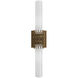 Brietta 2 Light 5 inch Antique Brass Bath Wall Sconce Wall Light