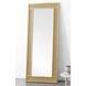 Wilder 78 X 32 inch Natural and Clear Mirror