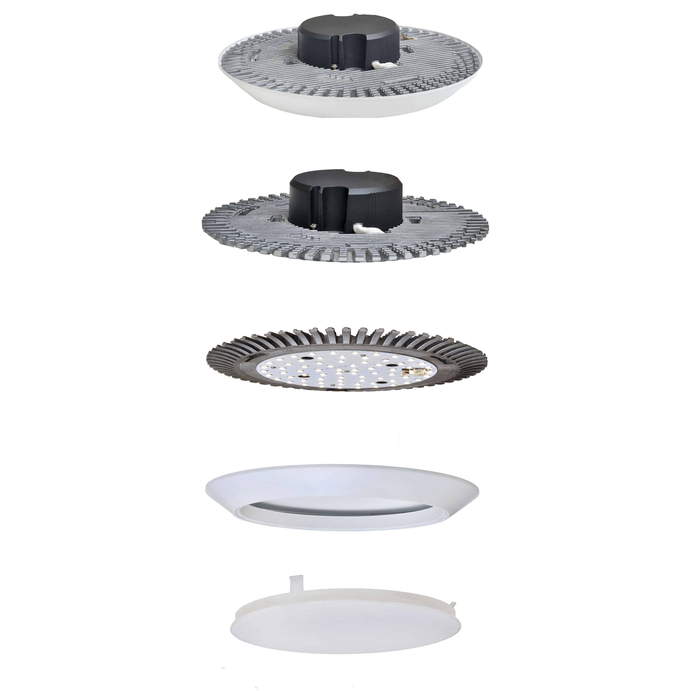 Convert LED 8 inch White Flush Mount Ceiling Light