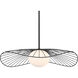 Langley 1 Light 24 inch Dark Matte Black Pendant Ceiling Light