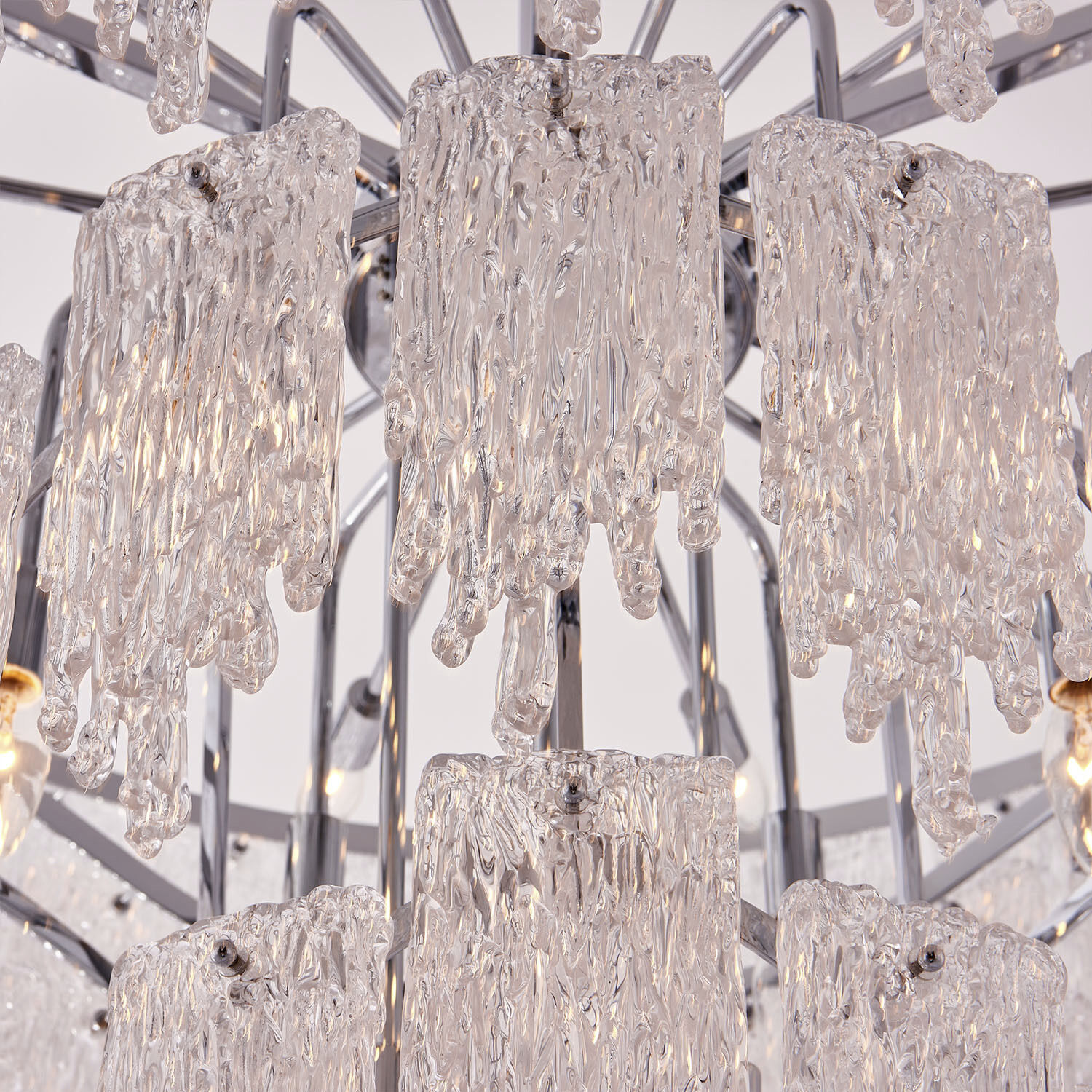 Gisel 22 Light 40 inch Polished Chrome Pendant Ceiling Light