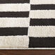 Optika 114 X 79 inch Black/White Rug in 6 x 9