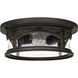 Marblehead 2 Light 13 inch Palladian Bronze Outdoor Flush Mount