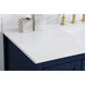Aubrey 48 X 22 X 34 inch Blue Vanity Sink Set