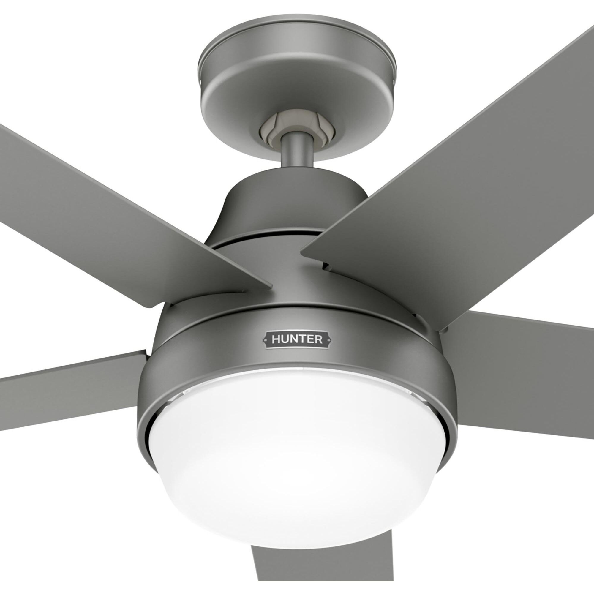 Aerodyne 60 inch Matte Silver Ceiling Fan