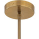 Nebri 2 Light 18 inch Legacy Brass Pendant Ceiling Light