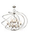 Westfield 12 Light 42 inch Brushed Nickel Foyer Chandelier Ceiling Light