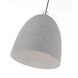 Arlington 1 Light 12 inch Nordic Gray with Brushed Nickel Accents Pendant Ceiling Light