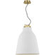 Sean Lavin Forge Line-Voltage Pendant Ceiling Light in Matte White